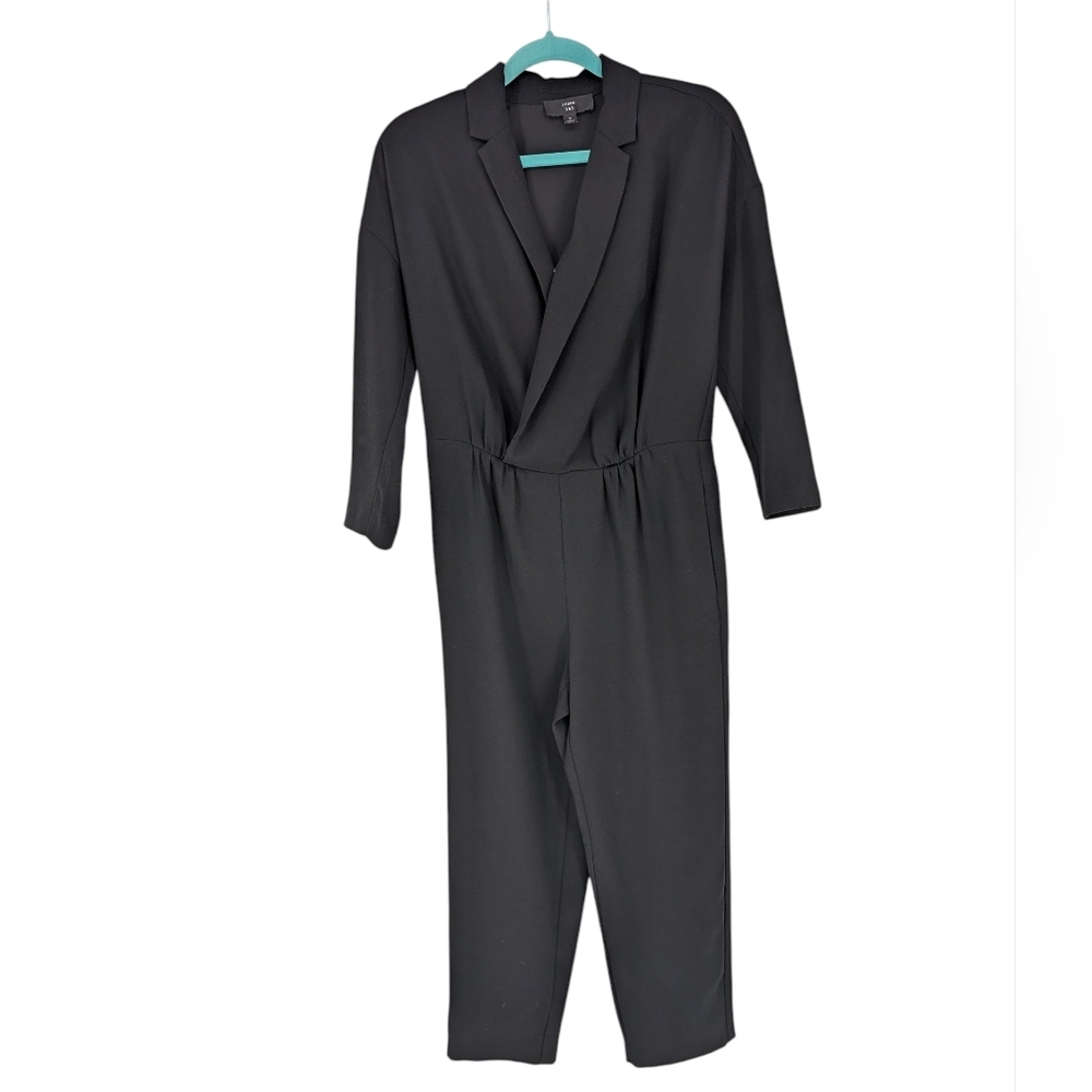 J Crew 365 Womens Black Jumpsuit in Everyday Crepe 2 - Picture 5 of 11